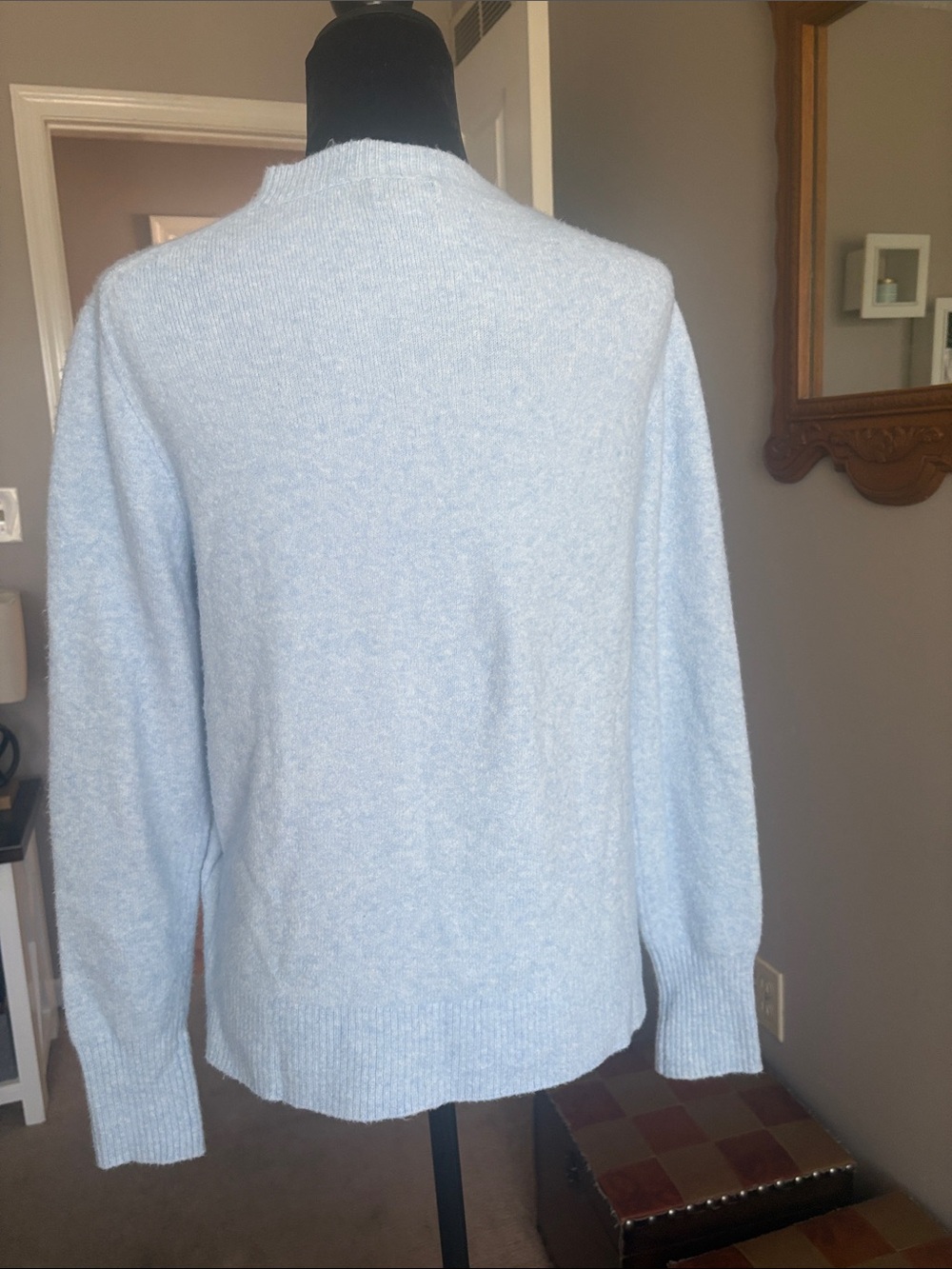 J. Crew Pale Blue Crewneck Sweater - Picture 7 of 12